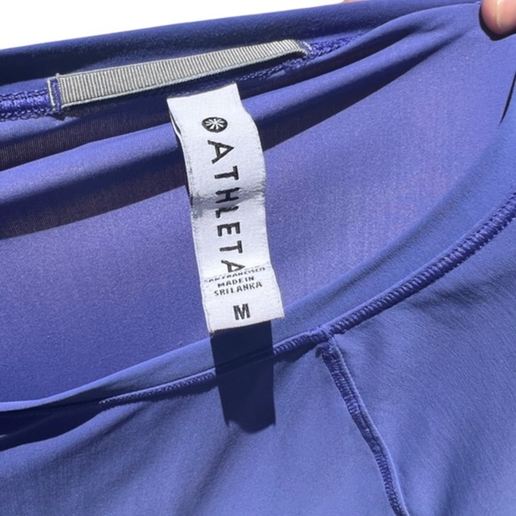 Athleta Seamless Periwinkle Tee - Picture 2 of 6